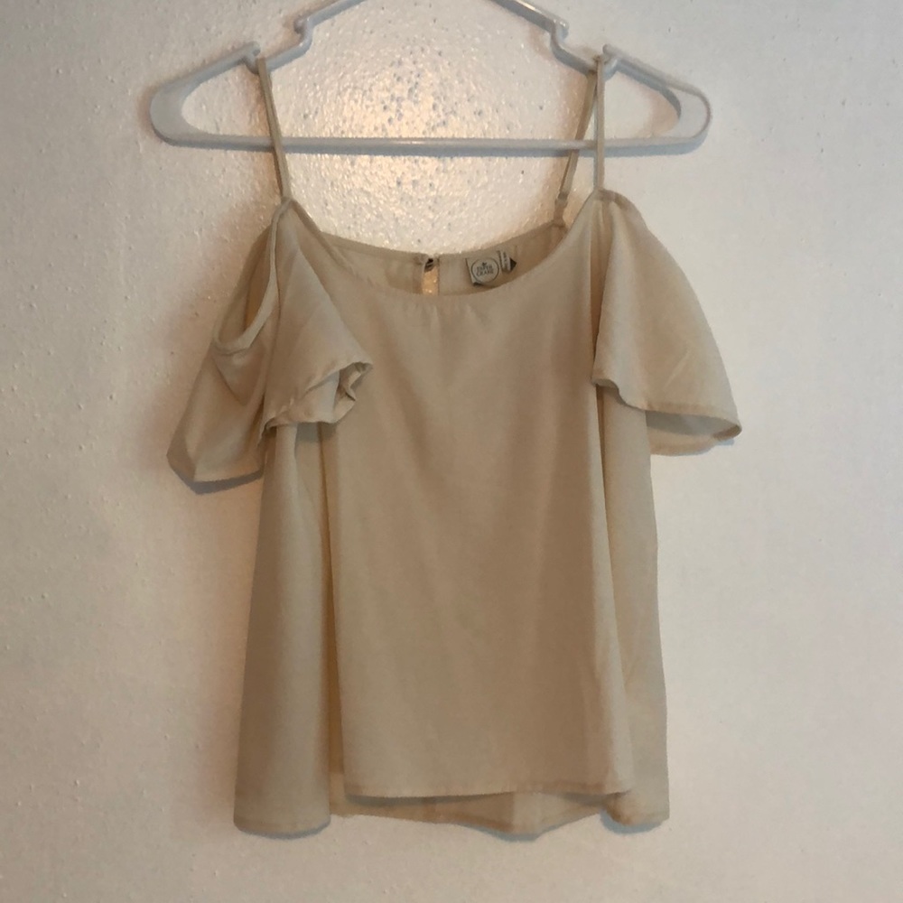 Off the shoulder shirt